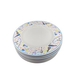 Set of 3 Vintage Syracuse China HAPPY NEW YEARS 12" dinner Plate 1999 2000 2001